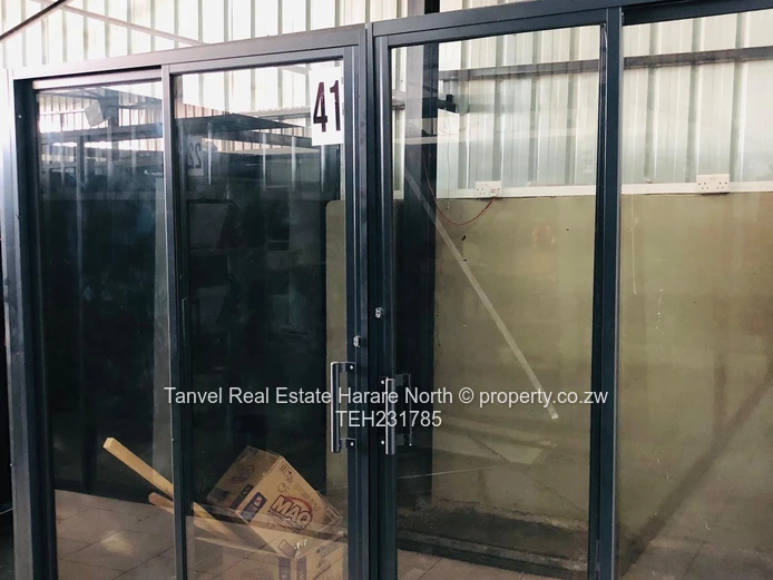 Available for letting immediately are single and double cubicles in Highfield Lusaka Mall.Rent is $7