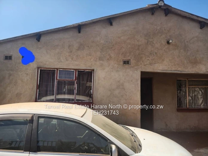 Budiriro 5B $35k. 7 roomed house on 325sqm. Cession. Walled and gated