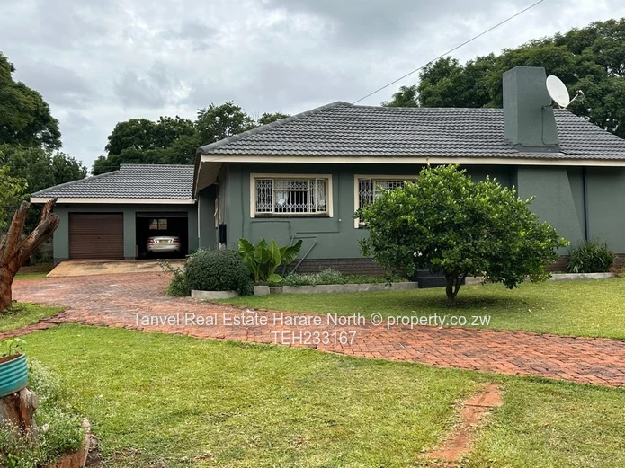 Available for sale in Greendale is a  4 bedroomed house with built-in cupboards, fitted cupboard