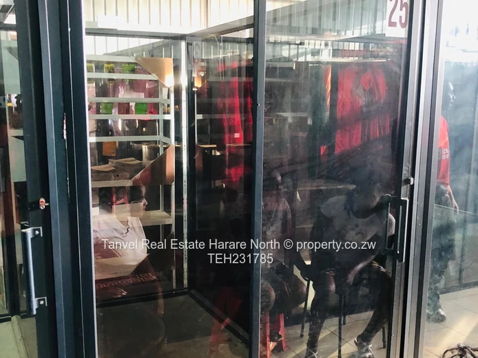 Available for letting immediately are single and double cubicles in Highfield Lusaka Mall.Rent is $7