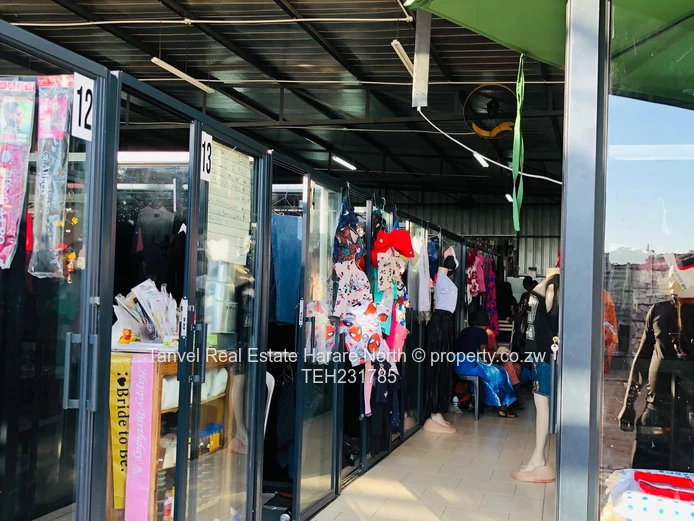 Available for letting immediately are single and double cubicles in Highfield Lusaka Mall.Rent is $7