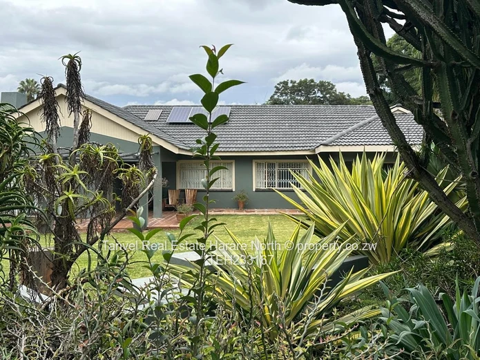 Available for sale in Greendale is a  4 bedroomed house with built-in cupboards, fitted cupboard