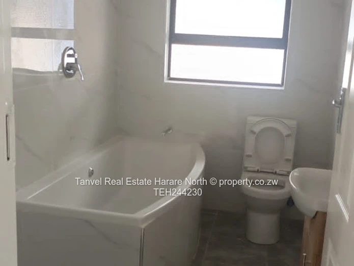 Strathaven:Available for Letting is a modern  3 bedroomed cluster home with Mes, open plan kitchen, 