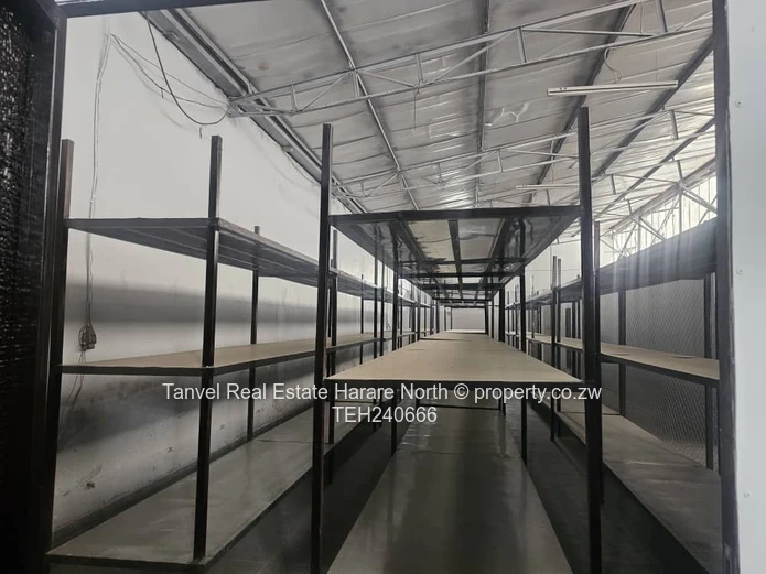 Msasa Industrial  Bay for letting.2500usd, Along Martin drive.350sqm.Also suitable for a Warehouse