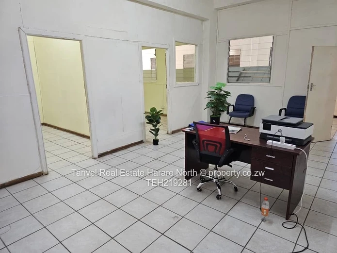 3 in 1 office in an upmarket area. The premises have a robust solar system, very reliable borehole a