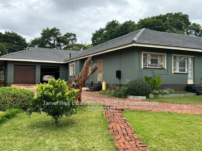 Available for sale in Greendale is a  4 bedroomed house with built-in cupboards, fitted cupboard